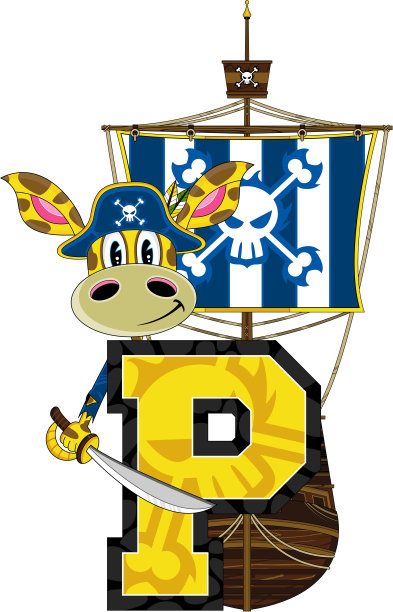 P是海盗长颈鹿图片下载