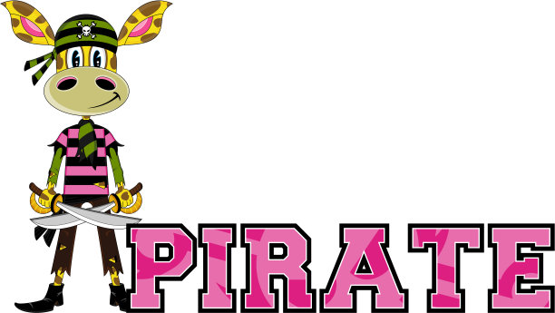 P是海盗长颈鹿图片下载