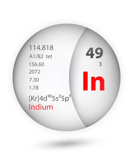 徽章风格的铟图标图片下载