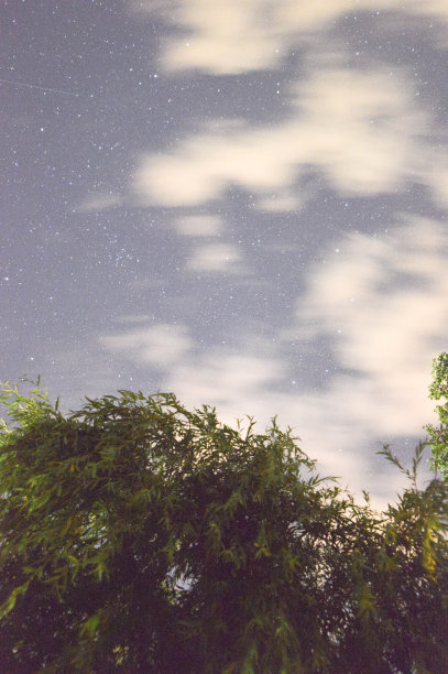 低角度的星场对星场图片下载