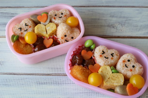 可爱的午餐之心图片下载