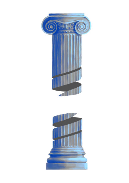 古董离子顺序柱图片下载