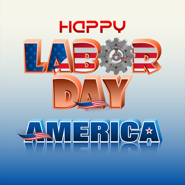 秋天的庆祝活动，美国的劳动节图片下载