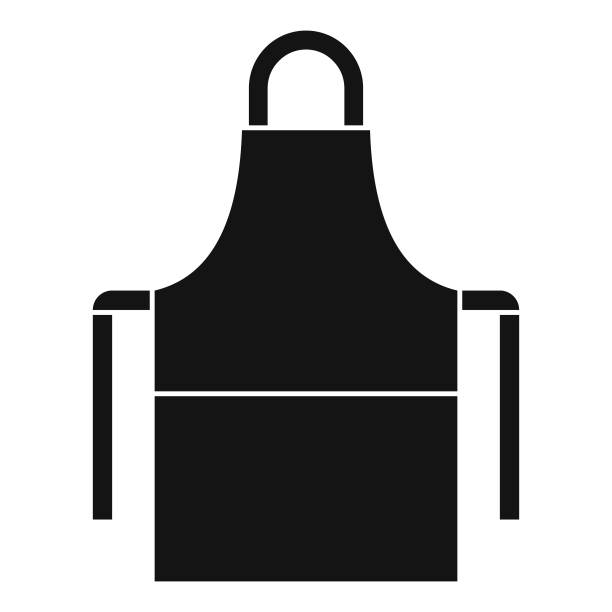 工作围裙图标，简约风格图片下载