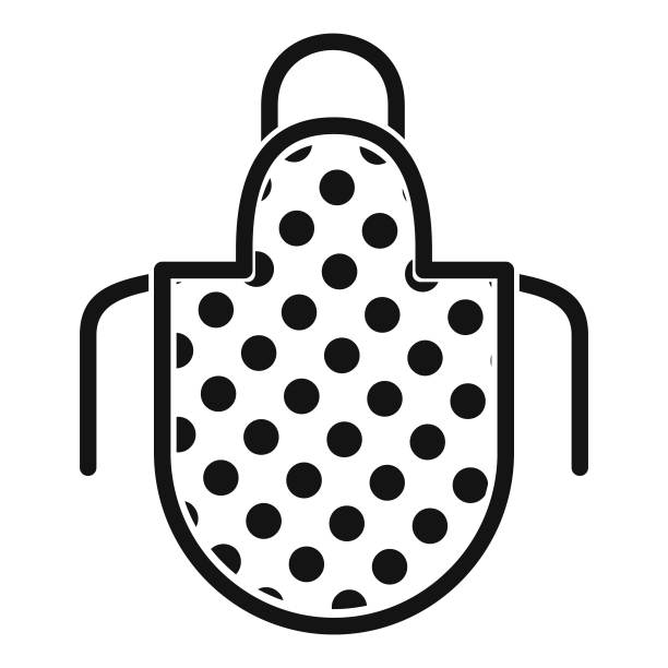 围裙图标，简单的风格图片下载