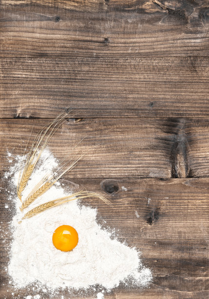 面粉鸡蛋木质质地图片下载