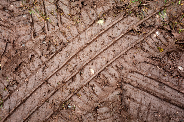 抽象的车轮轨迹背景，甜美的梦幻，柔和的焦点，图片下载