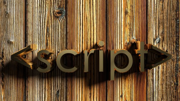 <script>黄铜写木背景- 3D渲染图片下载