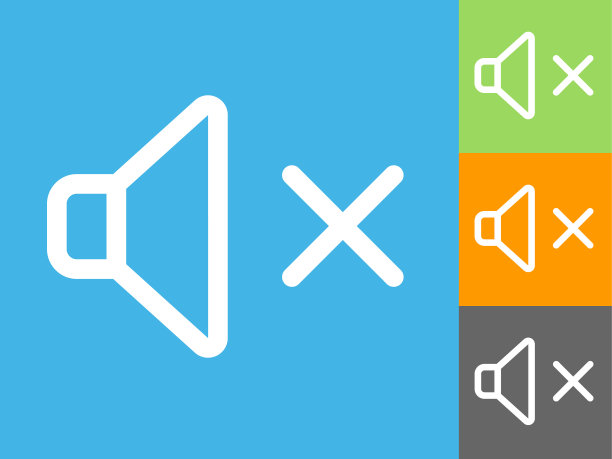 没有静音扬声器图标图片下载