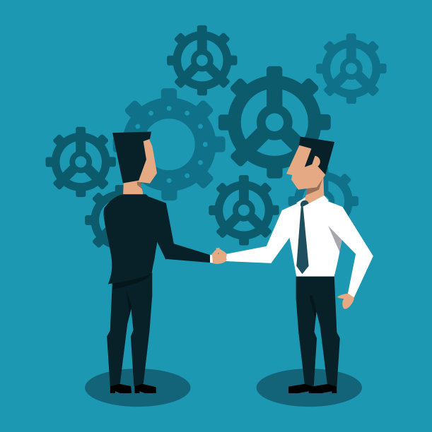 企业团队合作的概念图片下载