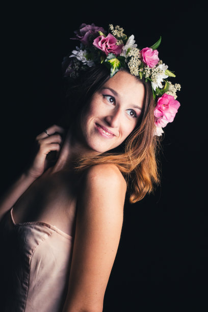 大自然的花环美图片下载