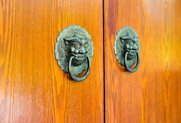 中国狮头门环图片下载