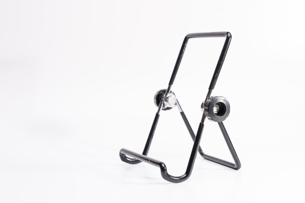 一个平板电脑，pad或手机支架孤立在白色背景上。图片下载