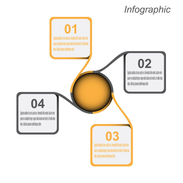 信息图表设计模板图片下载
