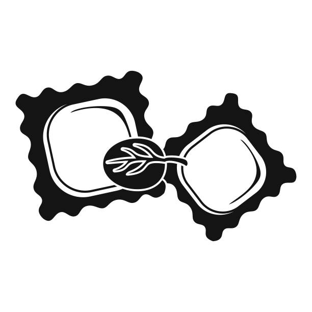 菠菜饼干图标，样式简单图片下载