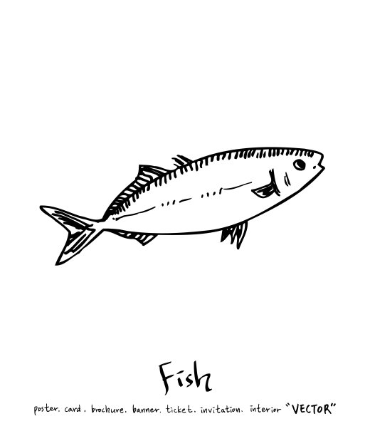 食品菜单插图图片下载