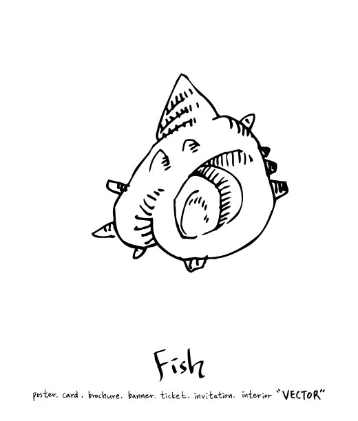 食品菜单插图图片下载