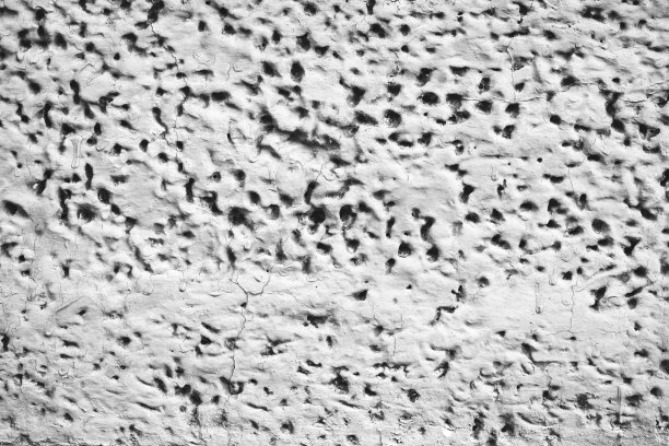 详细的不完美的白色纹理充气泡沫块与孔的特写。建筑的一面被漆成白色。宏观泡沫材料施工背景。房屋装饰饰面。图片下载