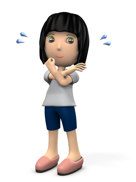 一位伸出双臂的年轻女士。她喜欢健身。图片下载