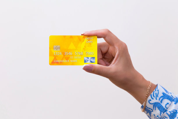 手的信用卡图片下载