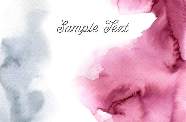 明亮的粉红色水彩背景图片下载