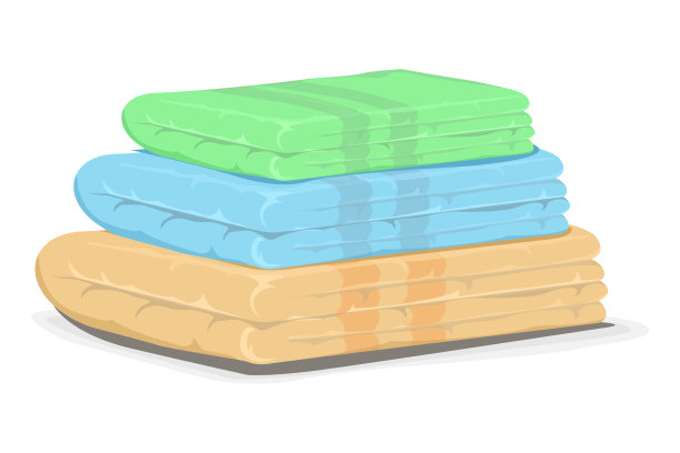 一堆浴巾图片下载