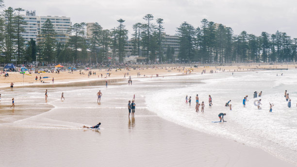 男子气概的海滩,悉尼图片下载
