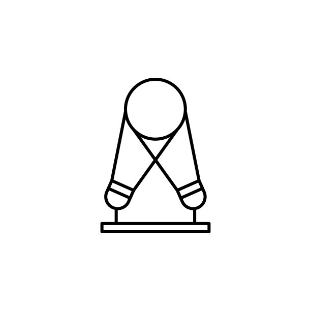 聚光灯图标。移动概念和web应用的照明图标元素。细线聚光灯图标可以用于网络和移动图片下载