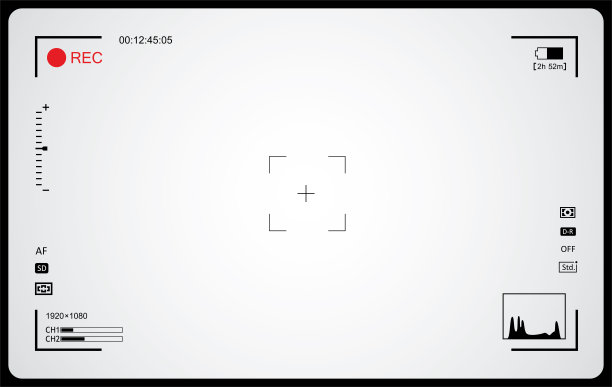 相机的取景器。相机显示图片下载