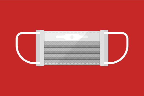 口罩矢量图素材ID：320952234