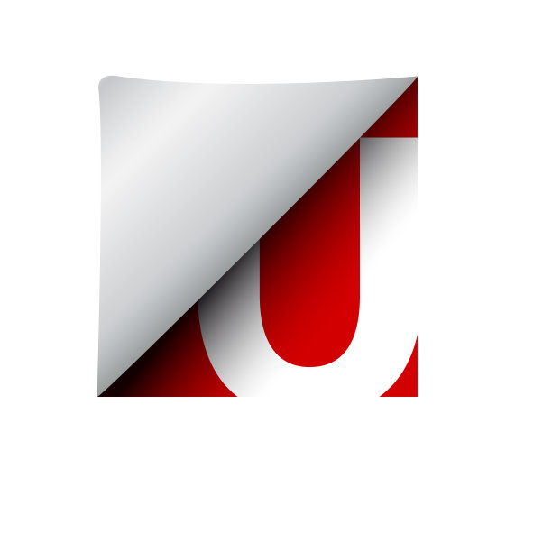 向量符号标记字母U图片下载