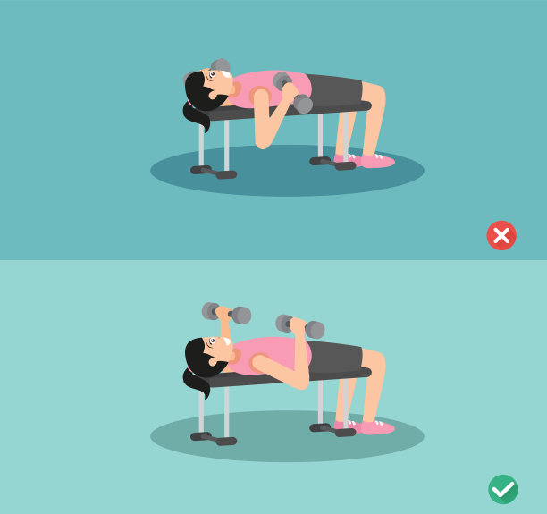 女人的卧推姿势不对图片下载