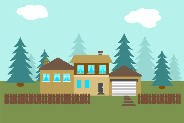 建筑设计的建筑向量图片下载