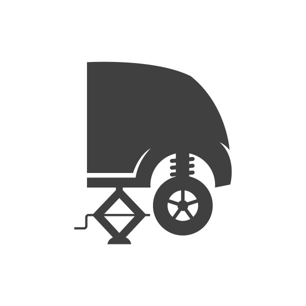 黑白图标-车被劫持了图片下载