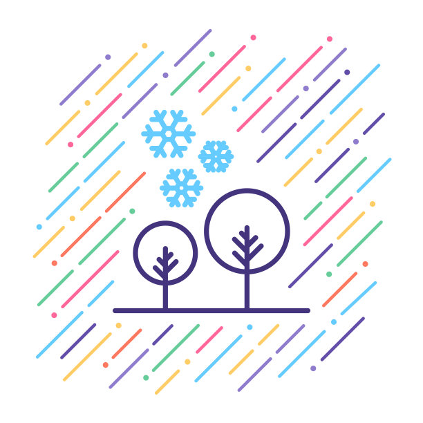 雪天线图标图片下载