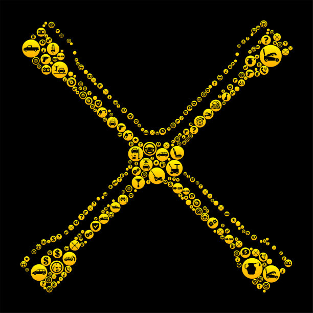 汽车扳手汽车和汽车修理图标背景图片下载