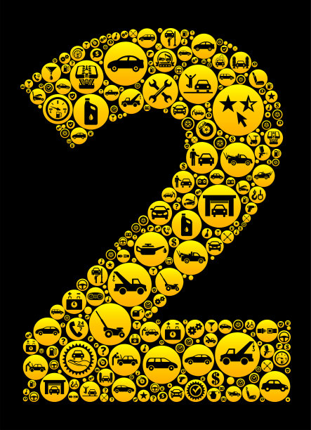 2 .汽车和汽车修理图标背景图片下载