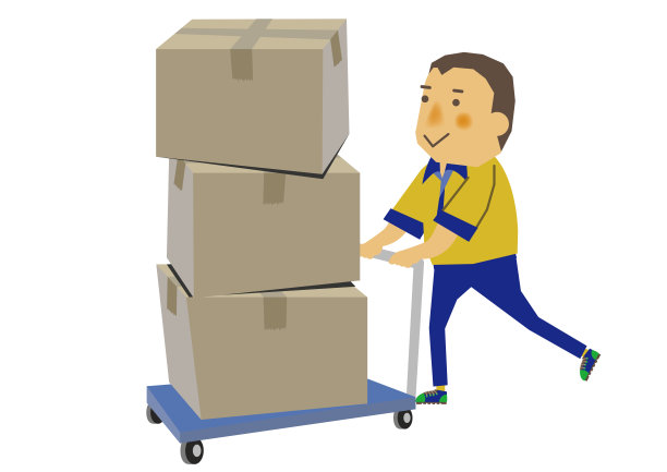 人们的剪贴画。一个人的姿势。交付的形象。交付人员的说明。图片说明的信使。航运公司的人。图片下载