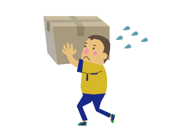 人们的剪贴画。一个人的姿势。交付的形象。交付人员的说明。图片说明的信使。航运公司的人。图片下载