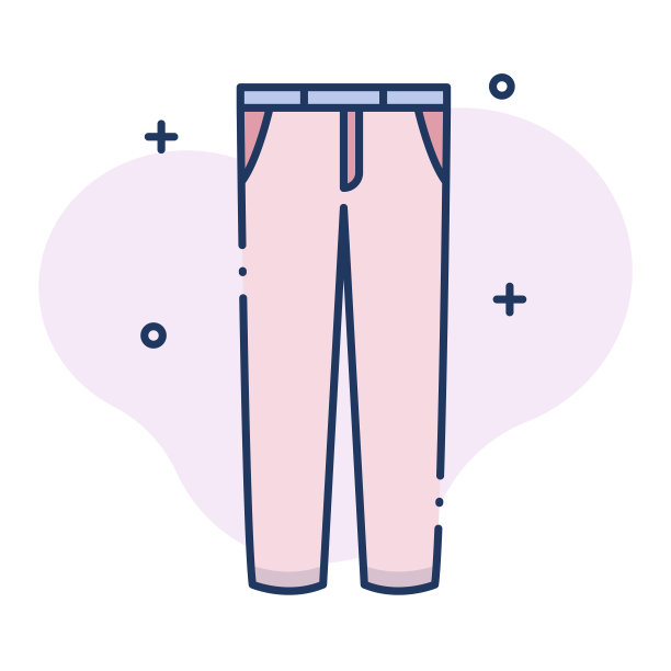 牛仔裤LineColor插图图片下载