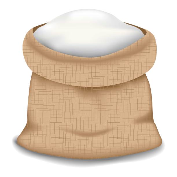 面粉袋图标，写实风格图片下载