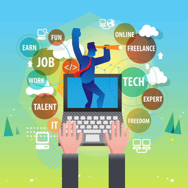 自由的求职图片下载