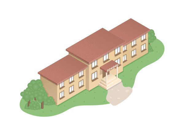 回学校!——学校建筑图片下载