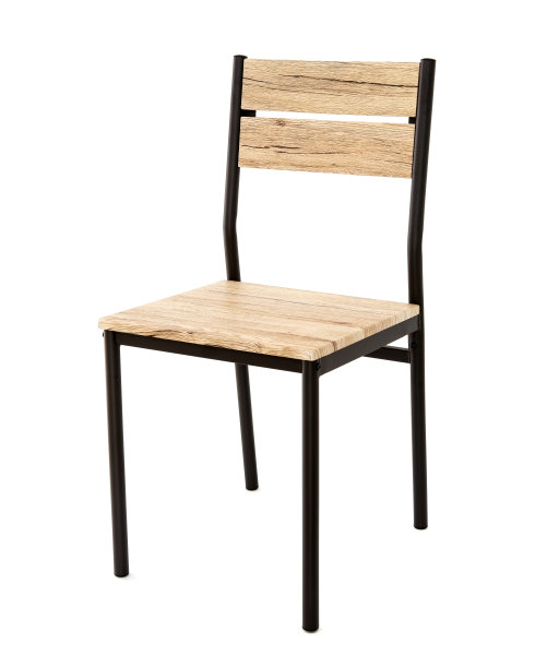 木头椅子孤立图片下载