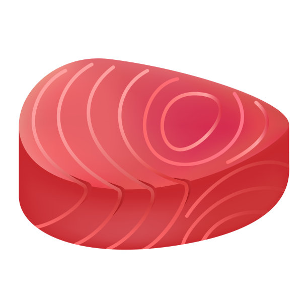 金枪鱼肉模型，写实风格图片下载