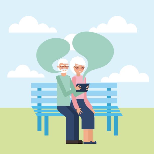 爷爷奶奶一天卡图片下载