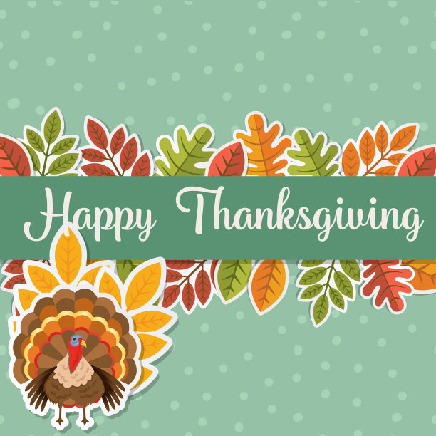 平面设计可爱的秋天背景图片下载