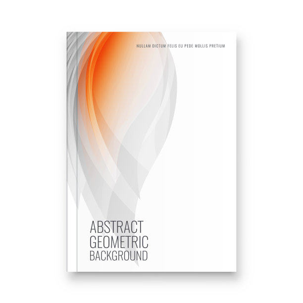 摘要传单设计背景。手册模板。图片下载
