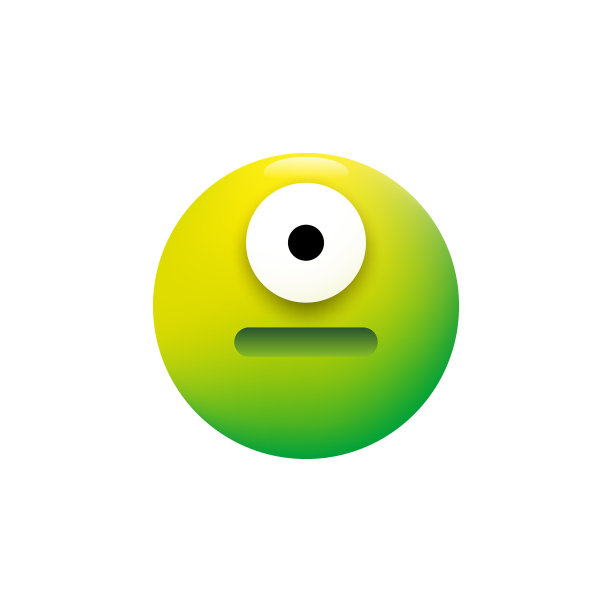 可爱的外星表情符号图片下载