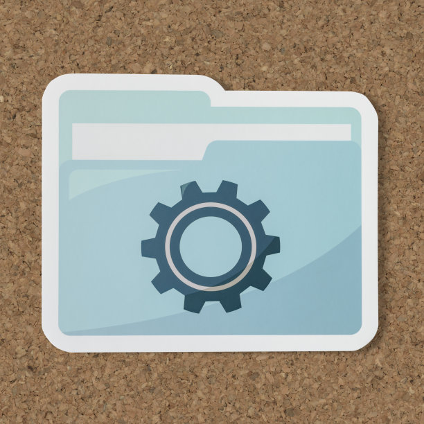 剪纸设置文件夹图标图片下载